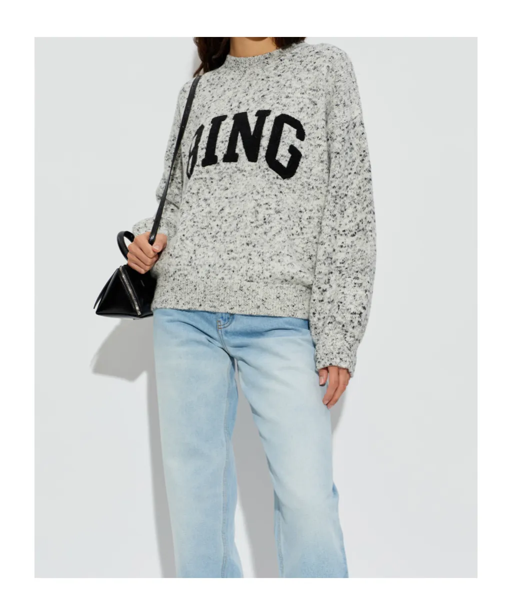 Crew Neck Long-Sleeved Knitwear