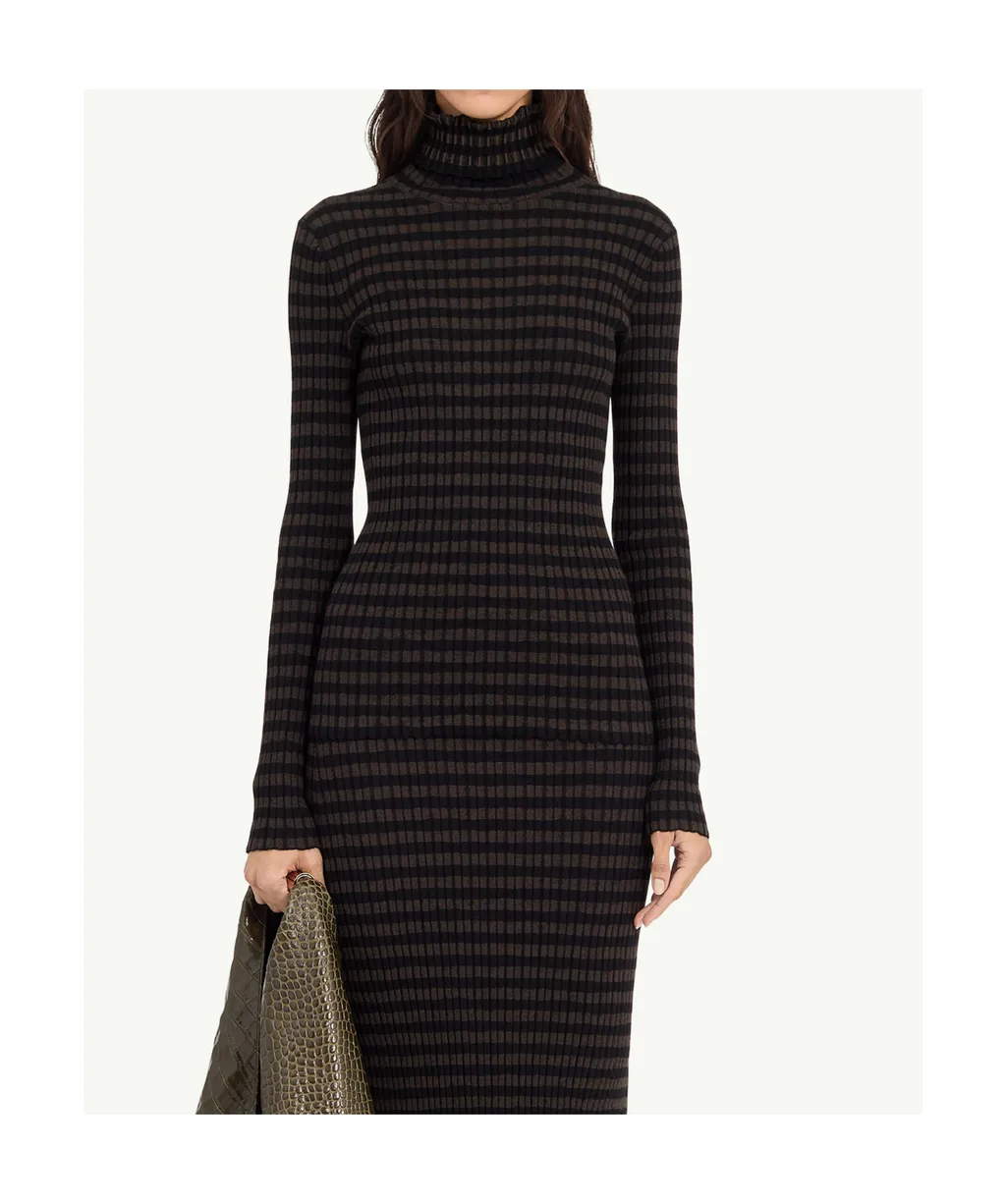 Mm6 Maison Margiela Ribbed Turtleneck Jumper