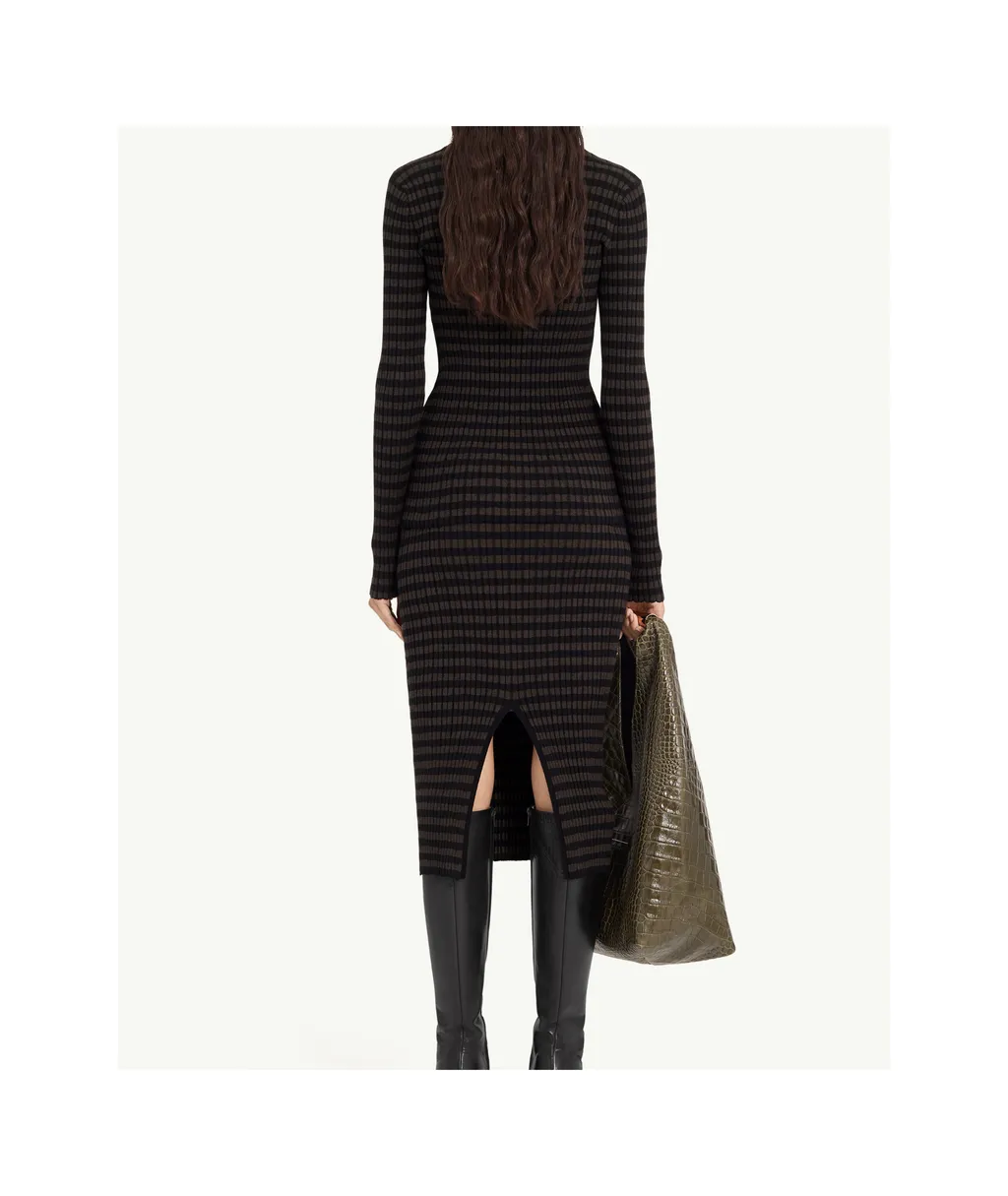 Mm6 Maison Margiela Ribbed Turtleneck Jumper