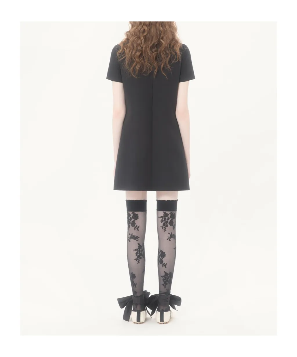 Valentino Embellished Bow Dress