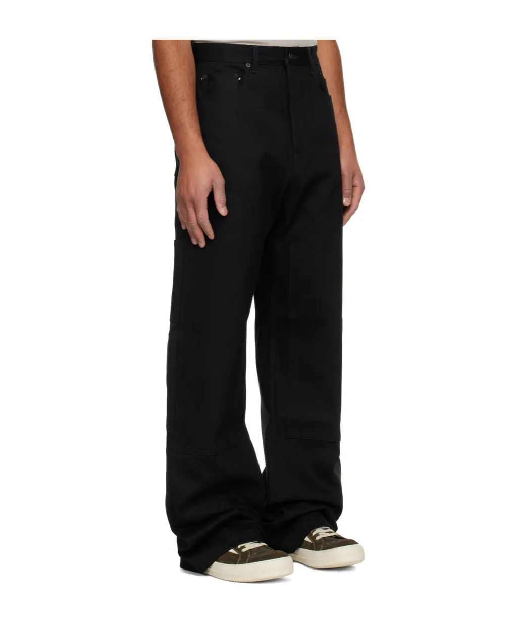 Non-Stretch Wide-Leg Jeans