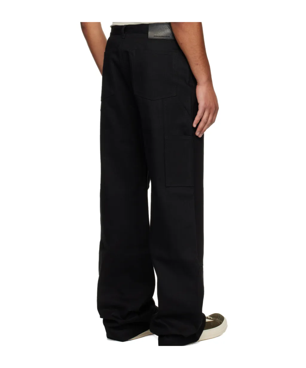 Non-Stretch Wide-Leg Jeans