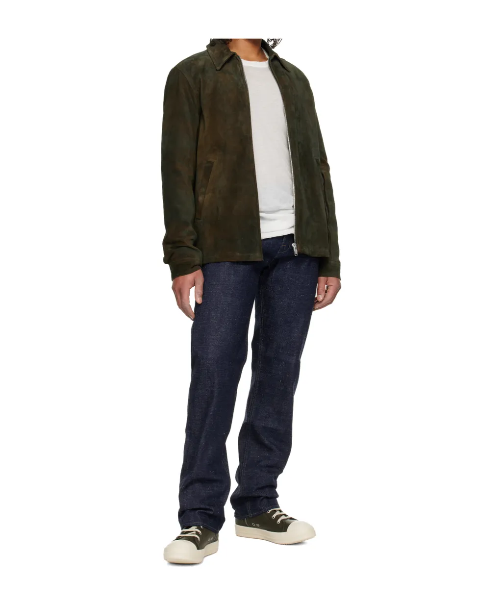 Non-Stretch Straight Leg Jeans