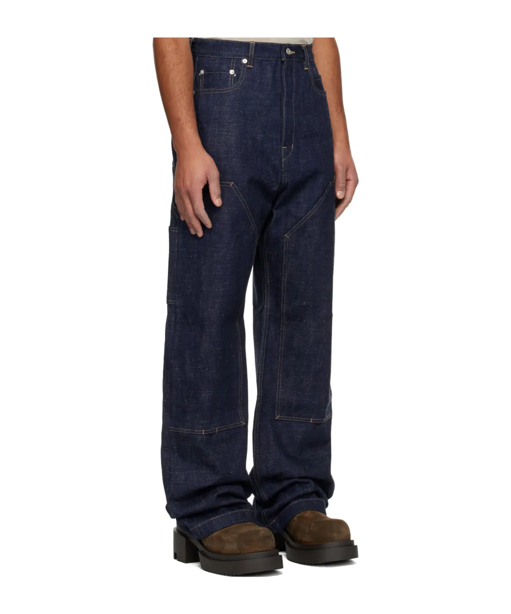 Panelled Design Jeans