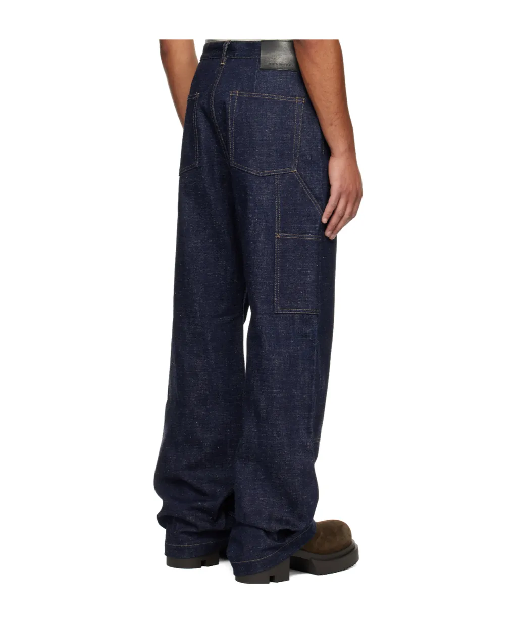 Panelled Design Jeans