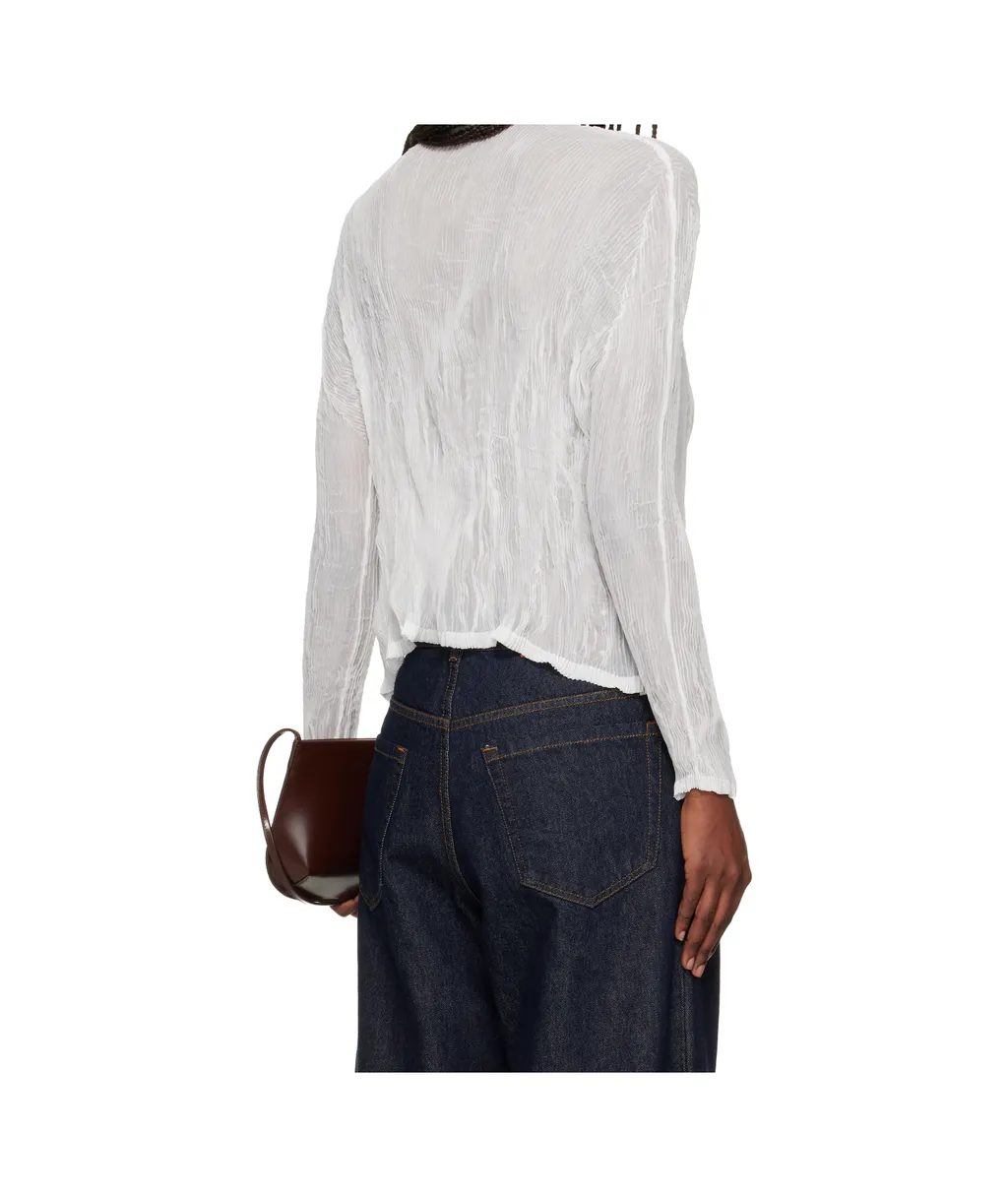 Button-Down Long-Sleeved Knitwear