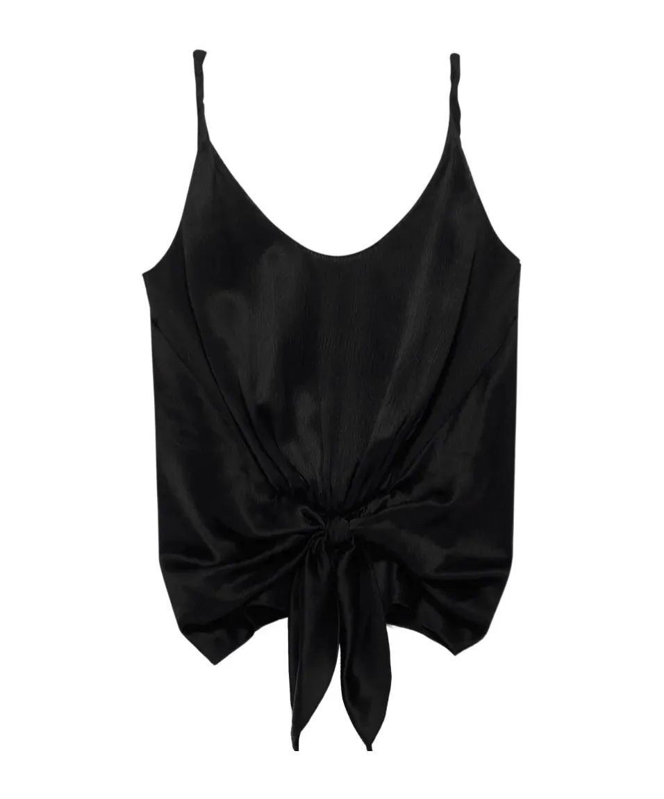 Knot V-Neck Top