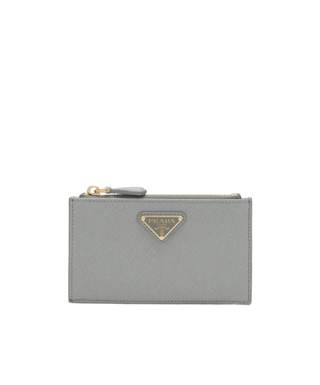 Prada Saffiano Zipped Cardholder