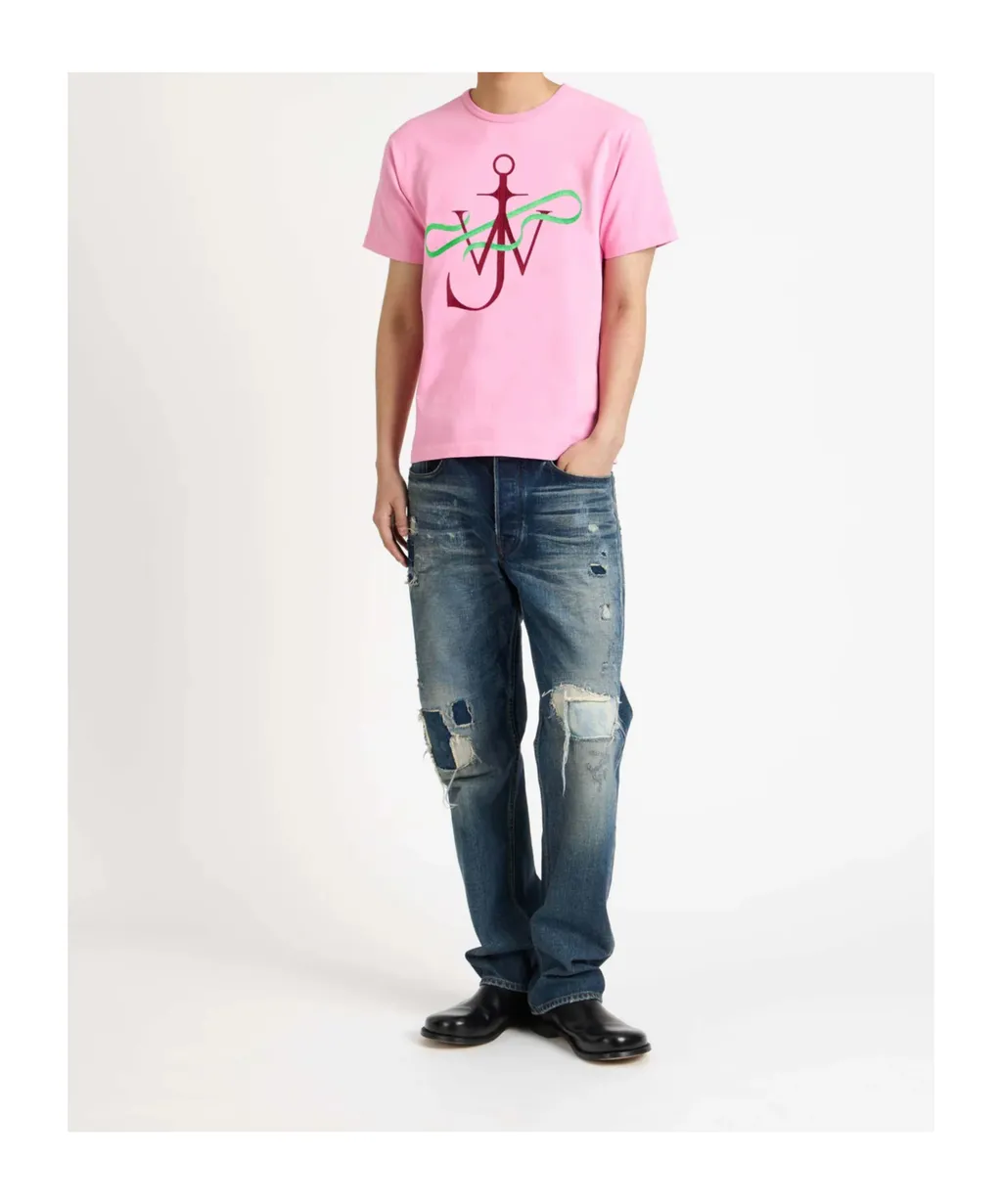 Jw Anderson Ribbon Anchor T-Shirt