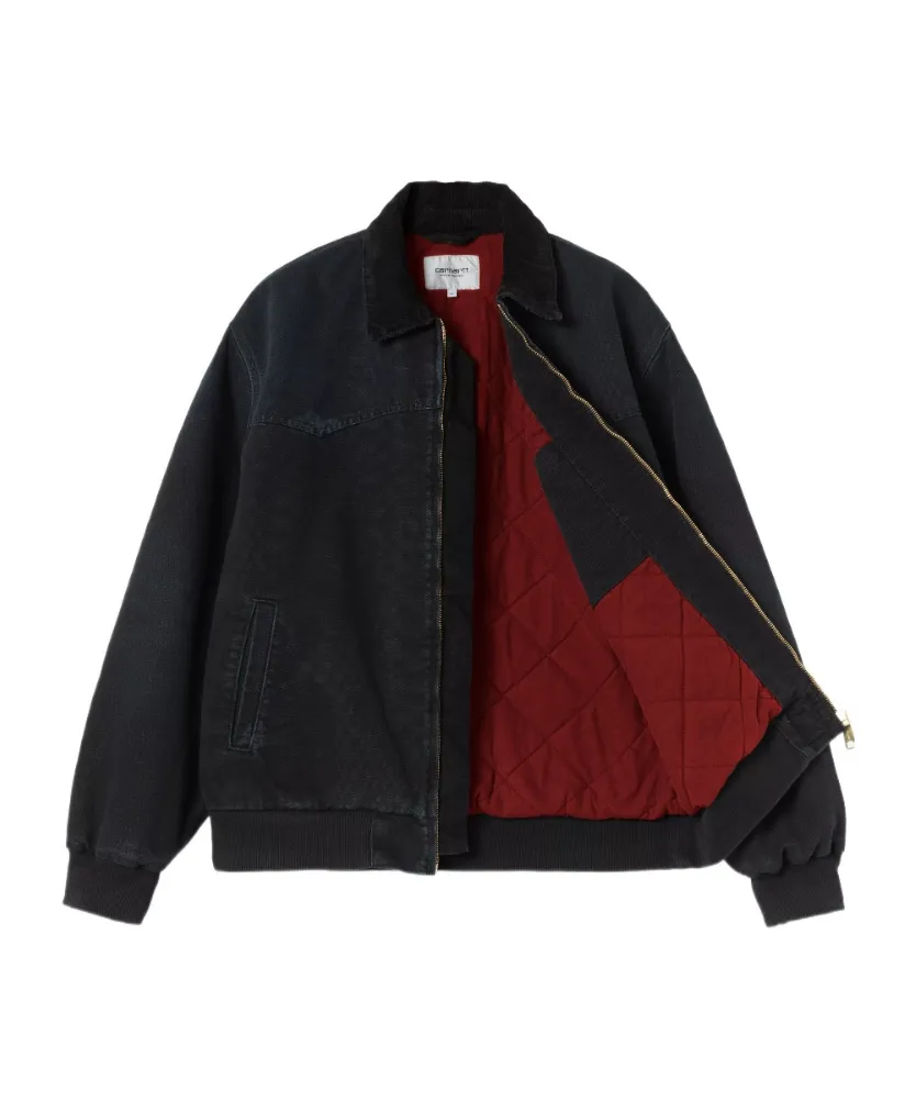 Carhartt Wip Logo Patch Zip-Up Jacket