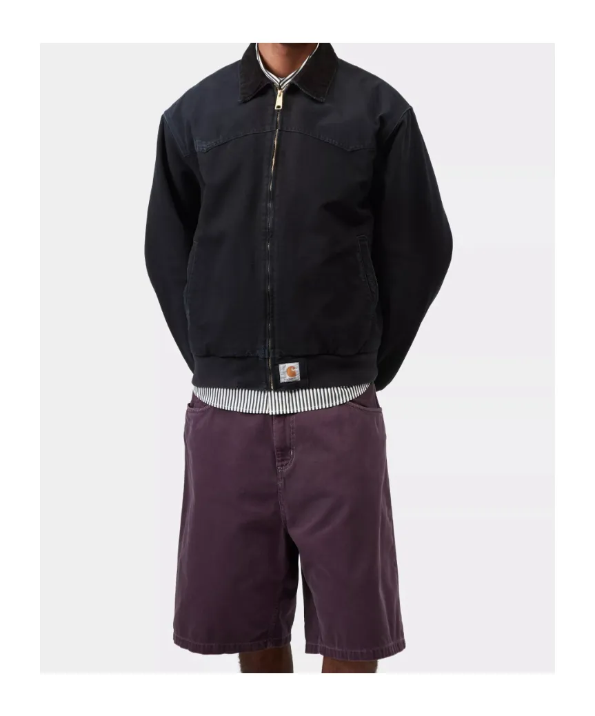 Carhartt Wip Logo Patch Zip-Up Jacket