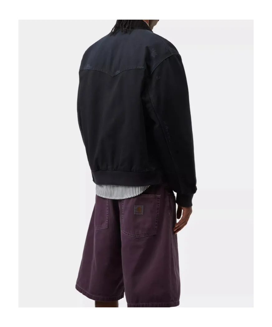 Carhartt Wip Logo Patch Zip-Up Jacket