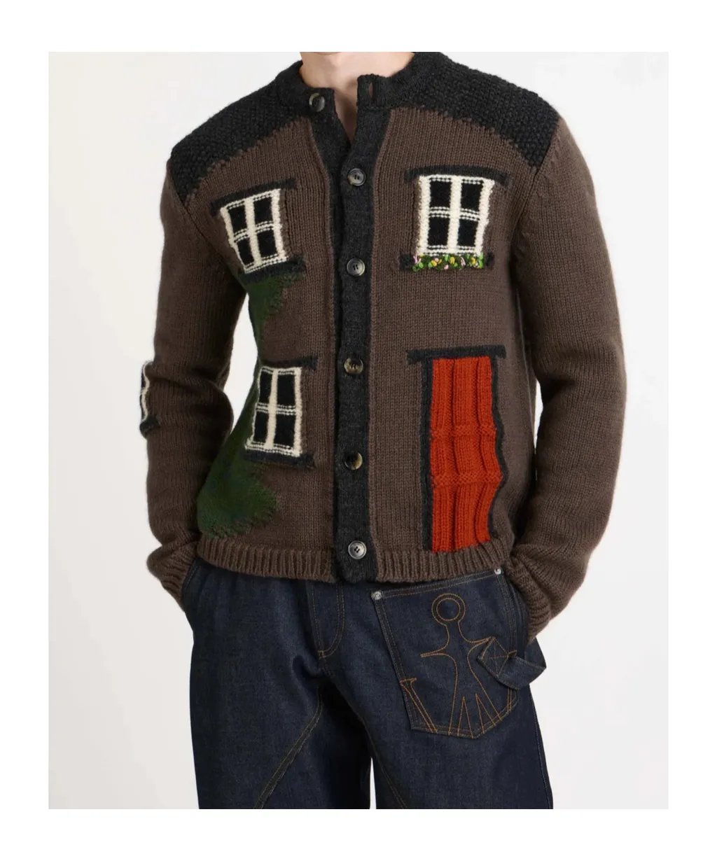 House Wool Cardigan