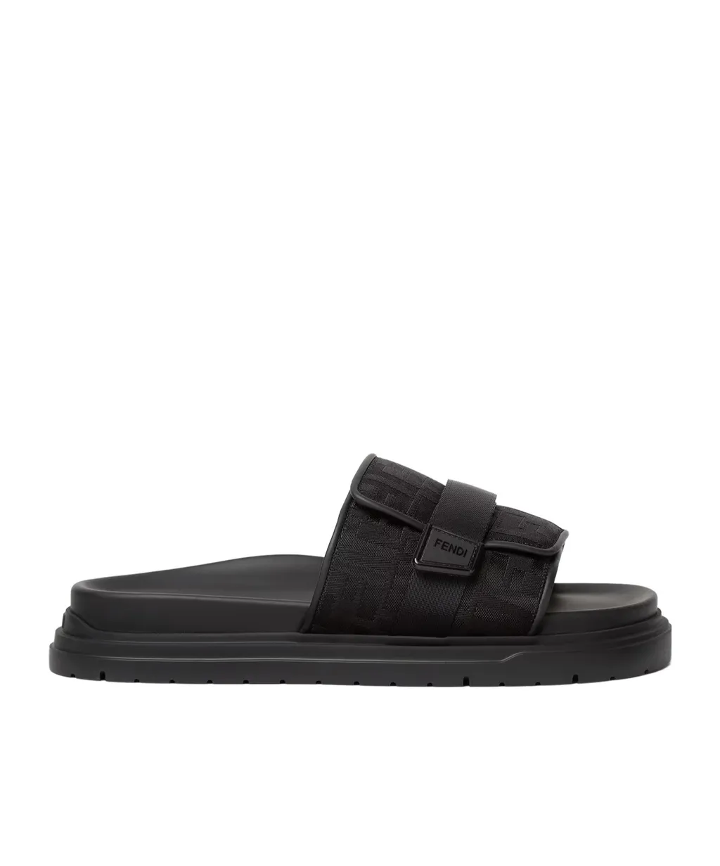 Fendi Chunky Monogrammed Slides