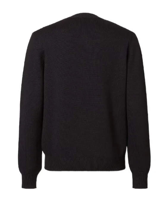 Black Wool Jumper