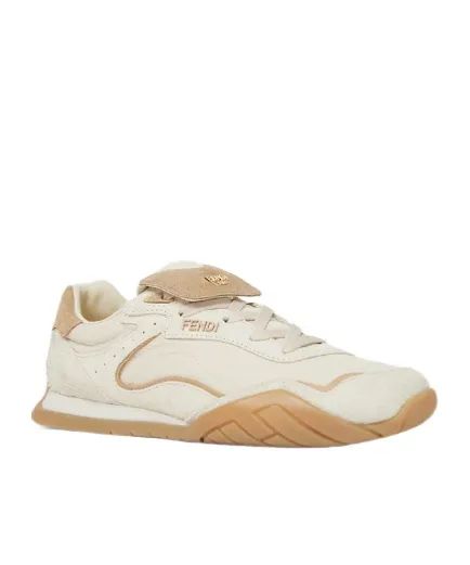 Fendi Wave Pulse Low-Top Sneakers