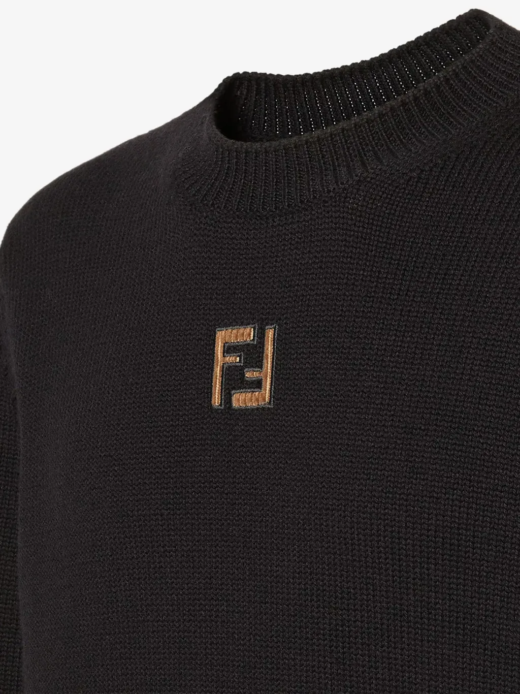 Black Wool Pullover