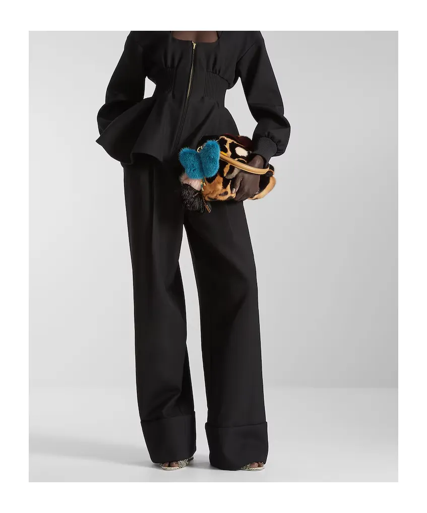 Fendi Grain De Poudre Pants