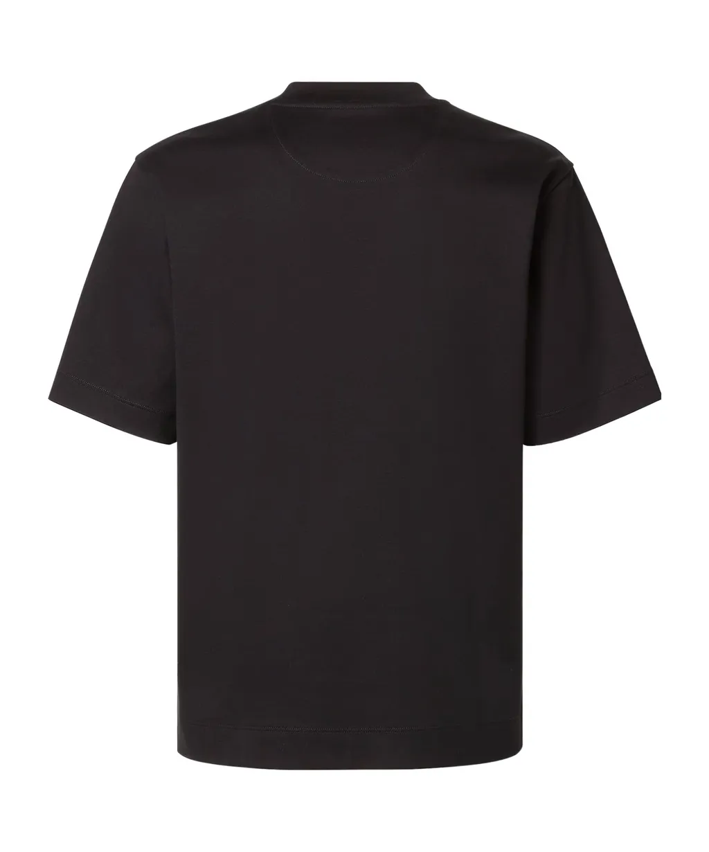Fendi Ff Motif Crewneck T-Shirt
