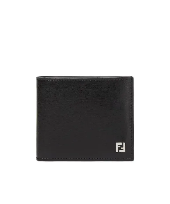 Fendi Squared Ff Bi-Fold Wallet