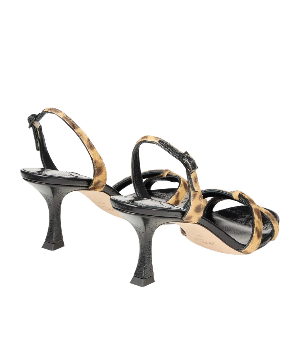Jimmy Choo Elsy 70 Crossover Slingback Sandals