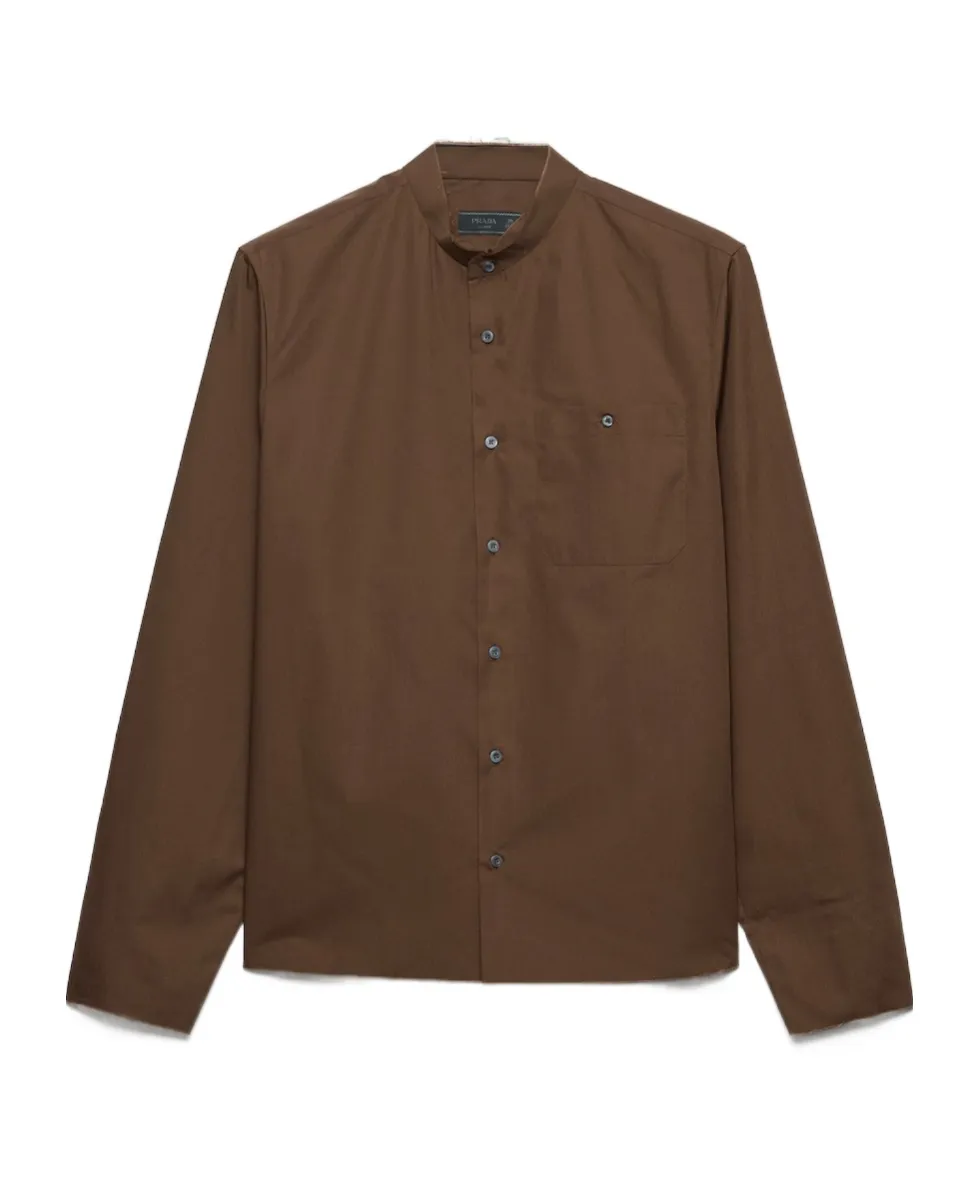 Prada Long-Sleeved Button-Up Shirt