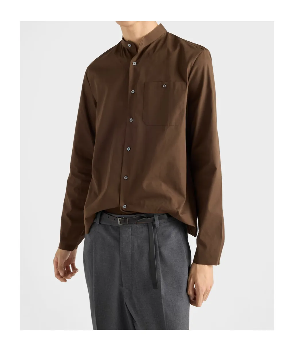 Prada Long-Sleeved Button-Up Shirt