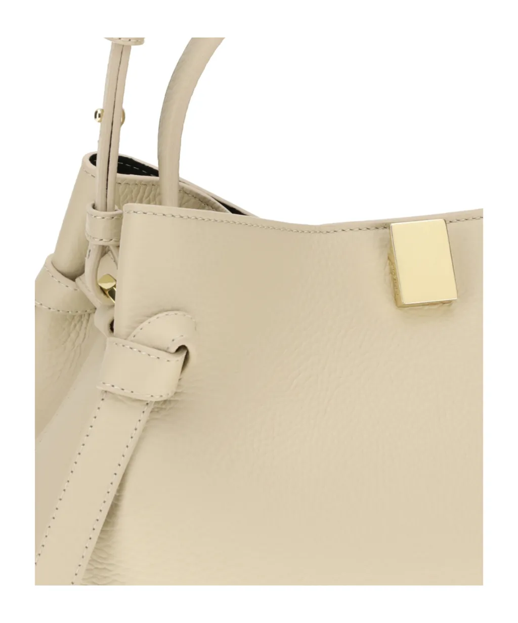 Gyoza Pebble-Leather Tote Bag