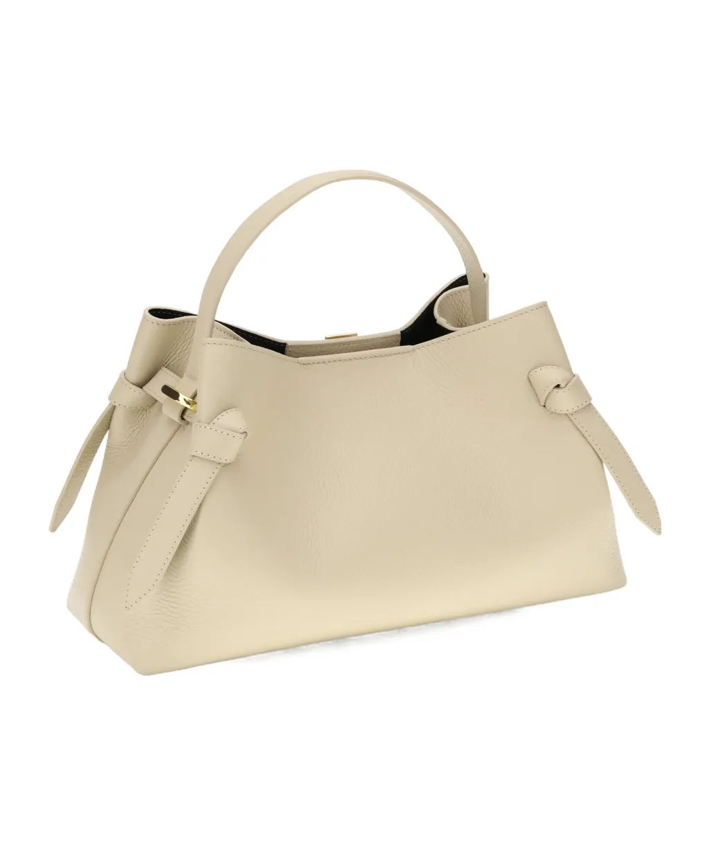 Gyoza Pebble-Leather Tote Bag