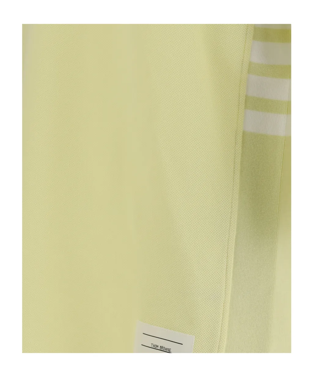 Thom Browne 4-Bar Short-Sleeved Polo Shirt