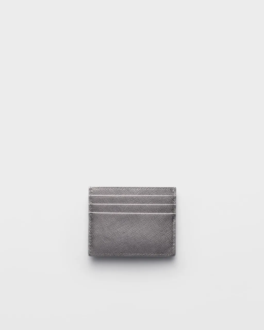 Prada Logo Plaque Card Holder