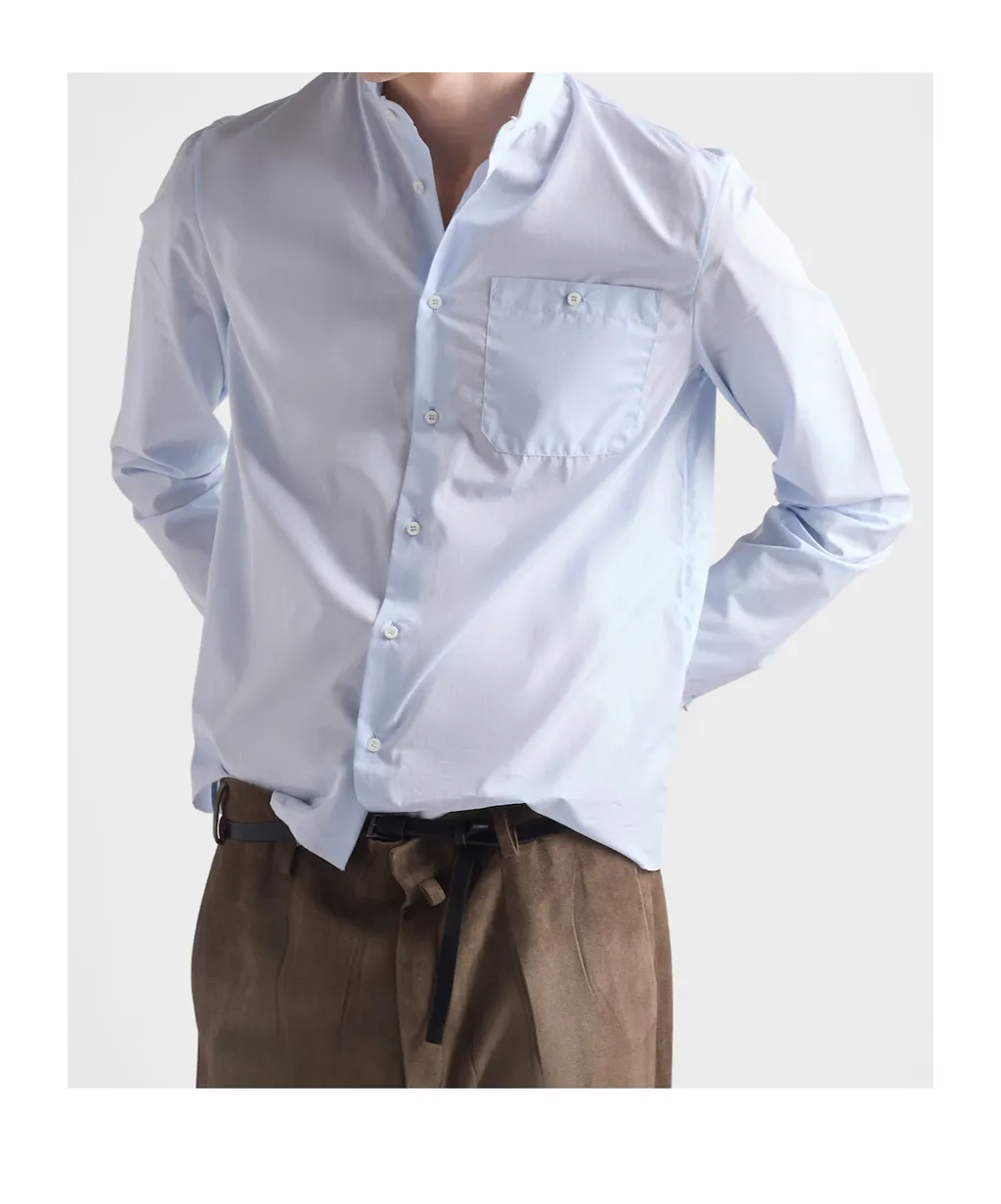 Prada Long-Sleeved Button-Up Shirt