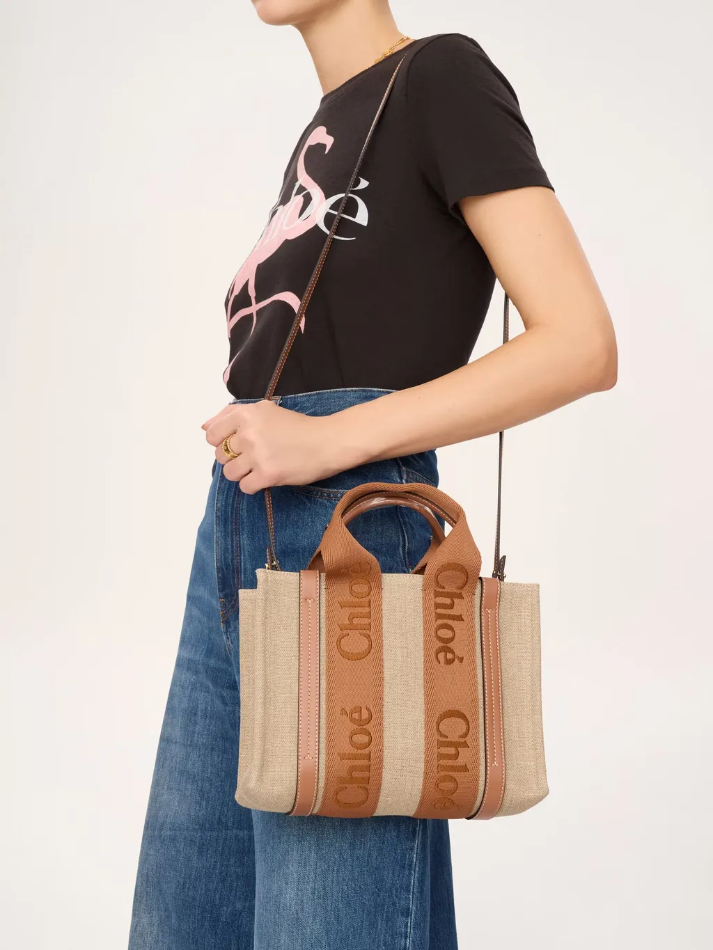Chlo Woody Small Tote Bag