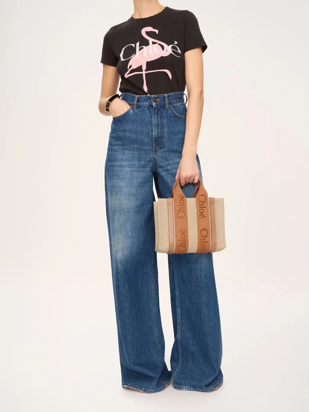 Chlo Woody Small Tote Bag