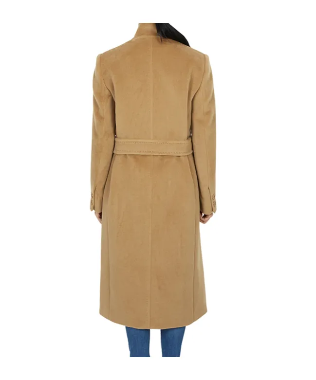 Max Mara Studio Arezzo Double-Breasted Belted Coat