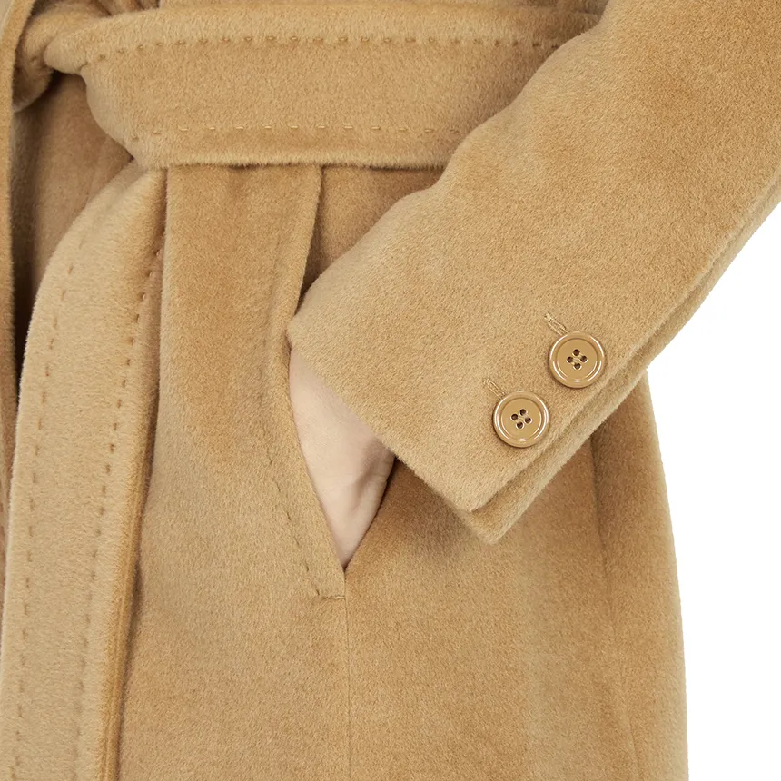 Max Mara Studio Arezzo Double-Breasted Belted Coat
