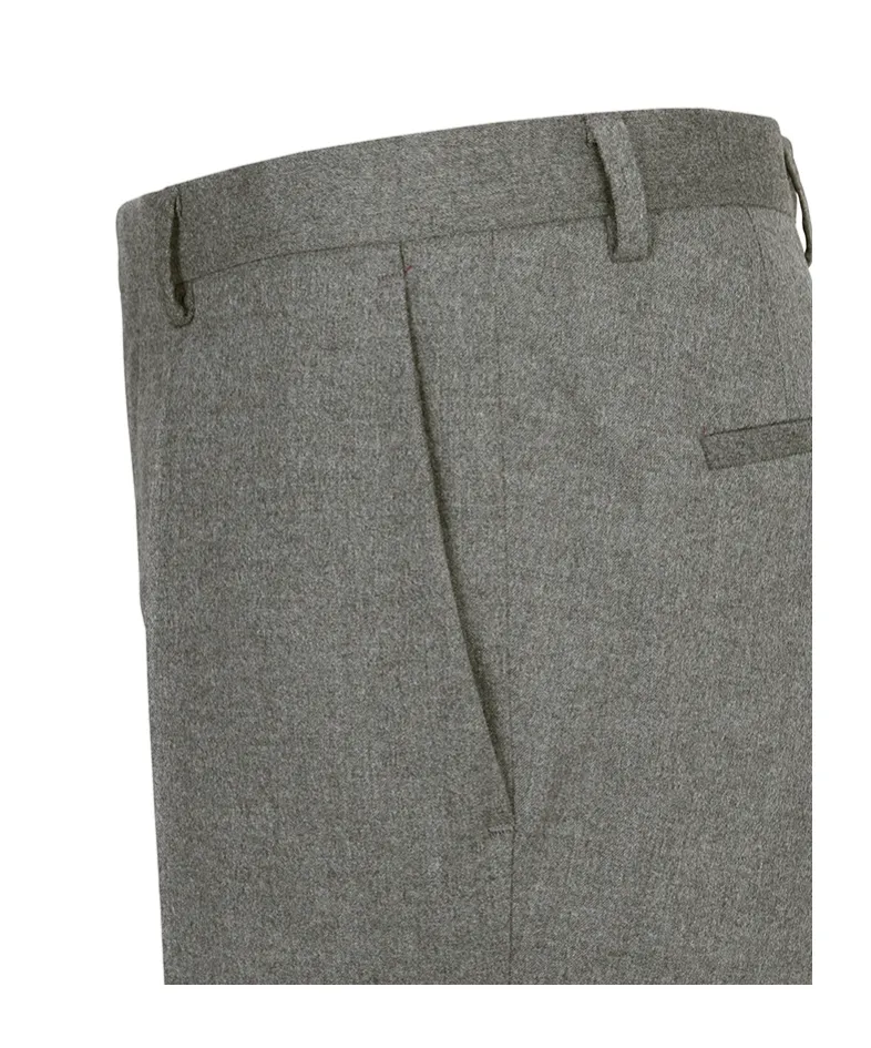 Casual Pants With Belt Loops