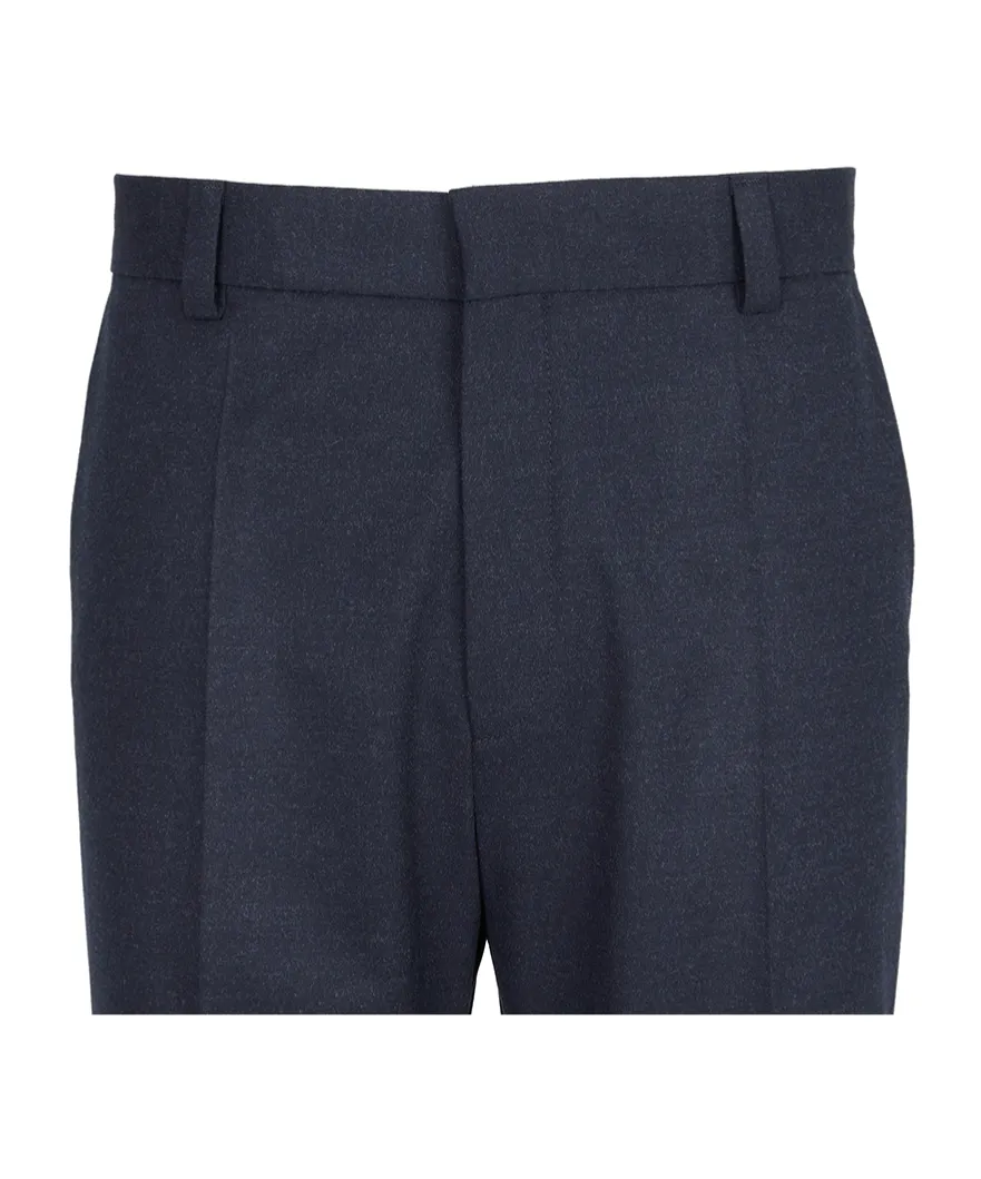 Casual Pants With Belt Loops