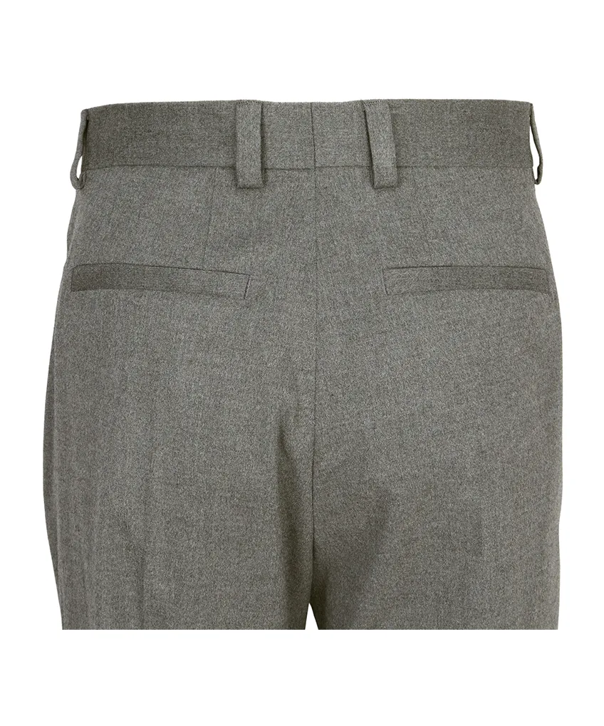 Casual Pants With Belt Loops