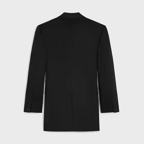 Colonne Jacket In Diagonal Wool