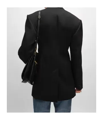 Colonne Jacket In Diagonal Wool