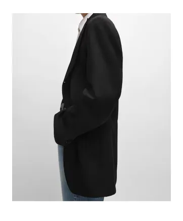 Colonne Jacket In Diagonal Wool
