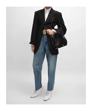 Colonne Jacket In Diagonal Wool