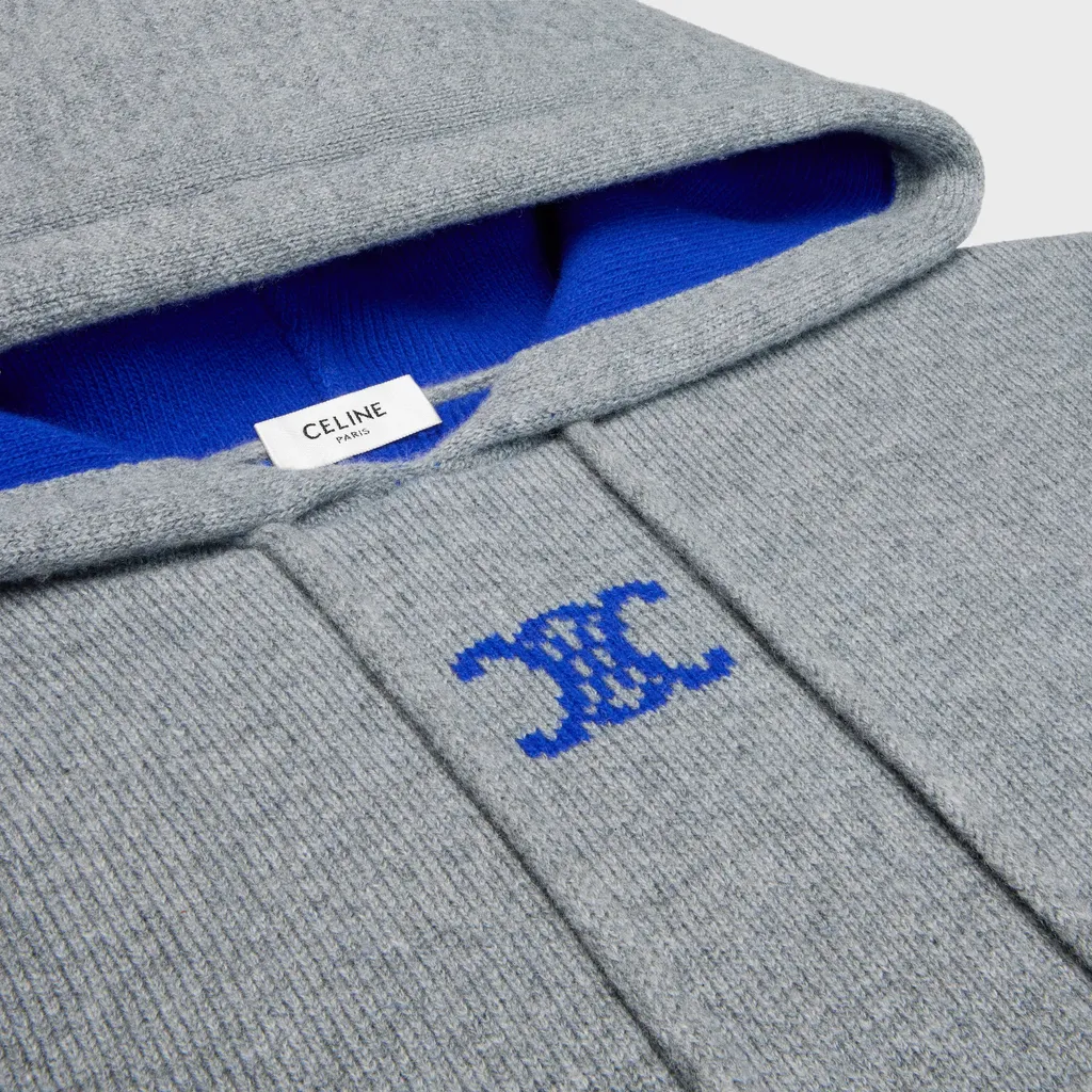 Hooded Sweater In Cashmere