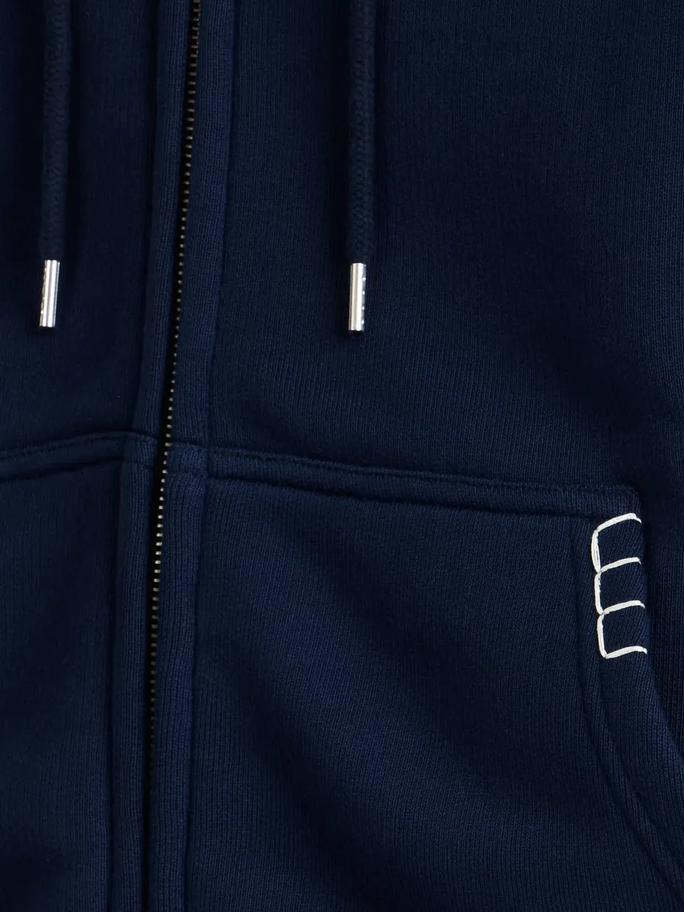 Cotton Zip-Up Hoodie