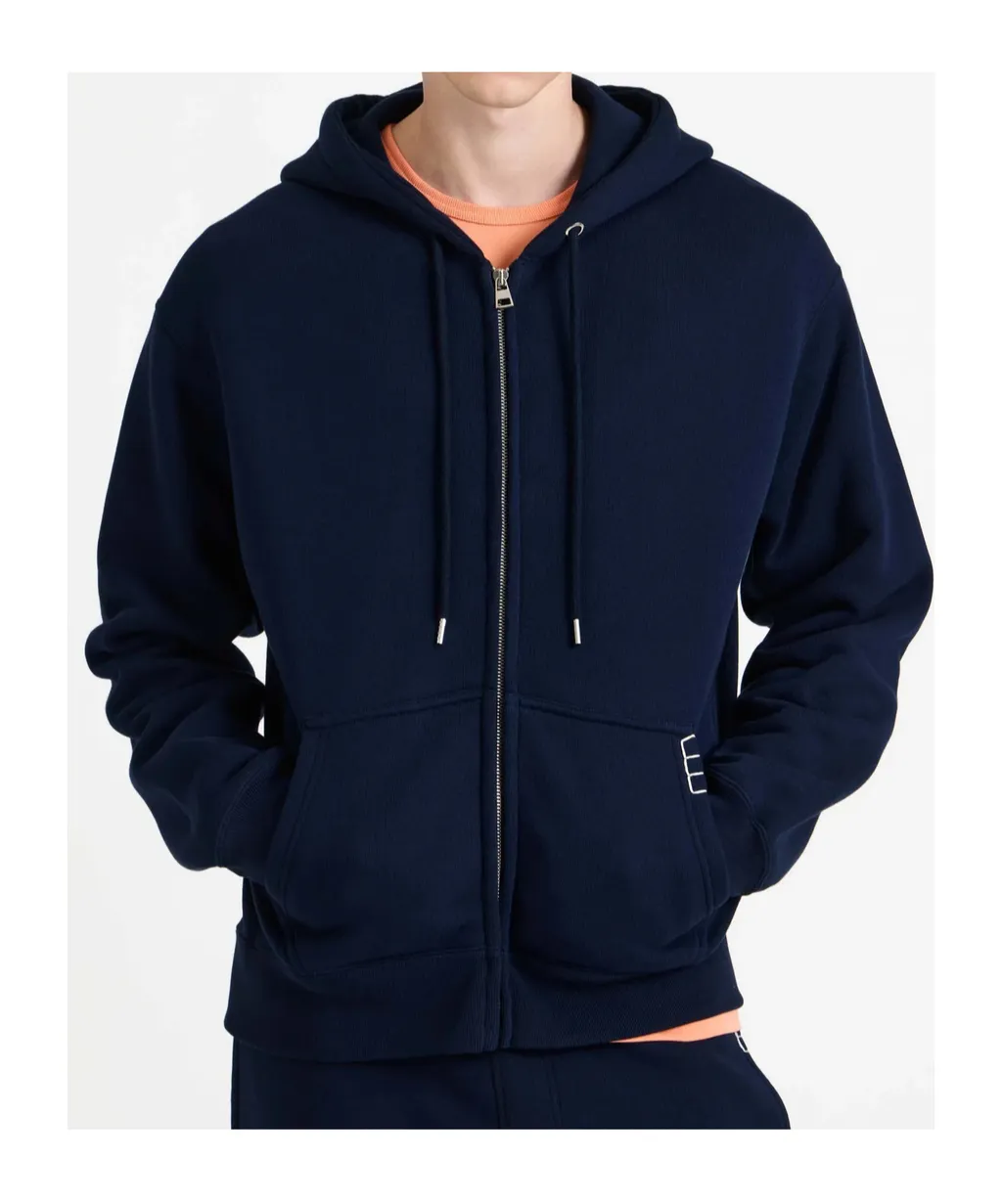 Cotton Zip-Up Hoodie