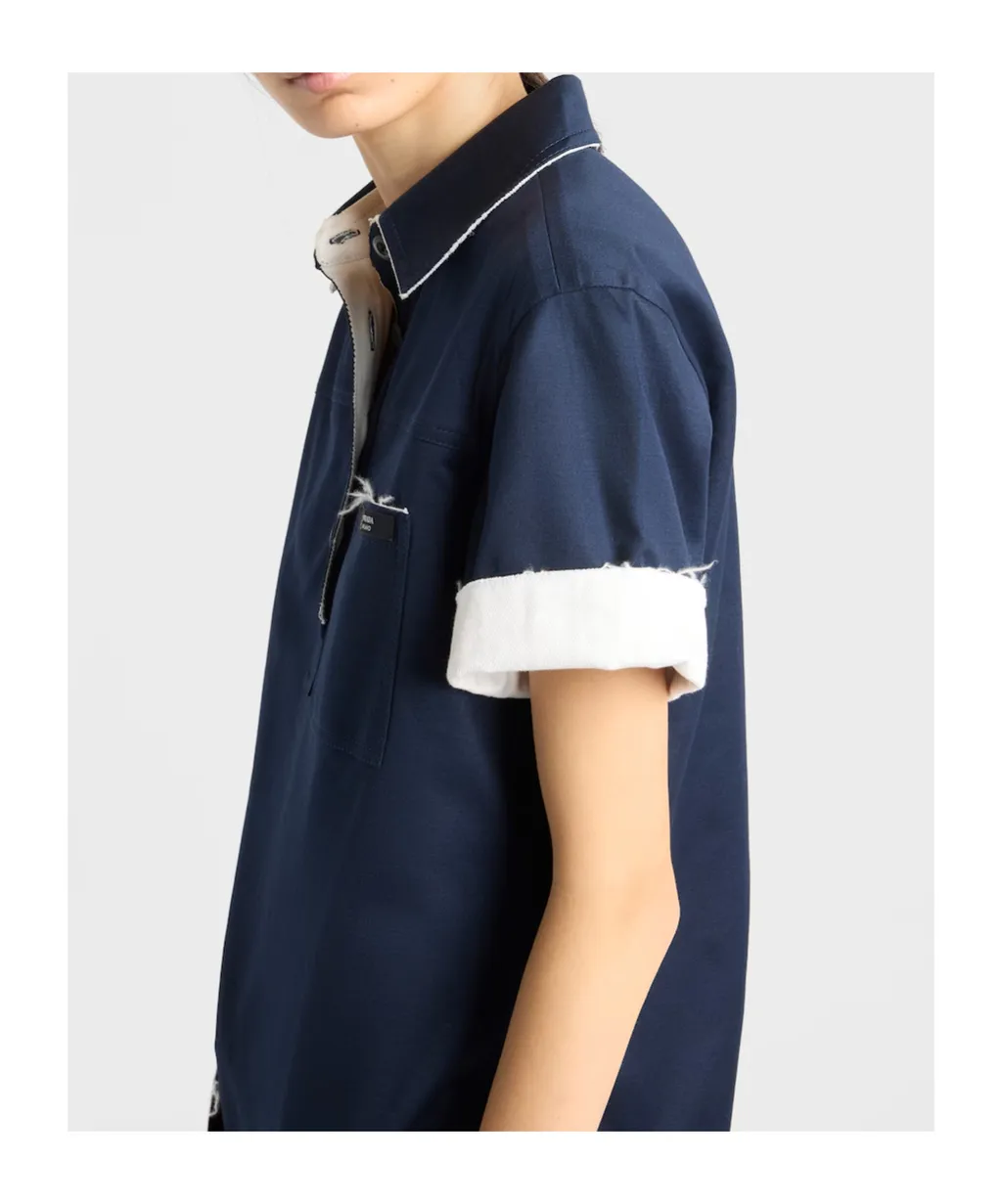 Prada Scotland Short-Sleeved Polo Shirt