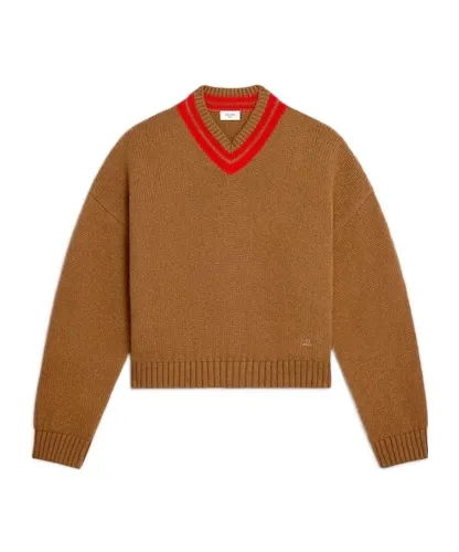 V-Neck Sweater In Cashmere