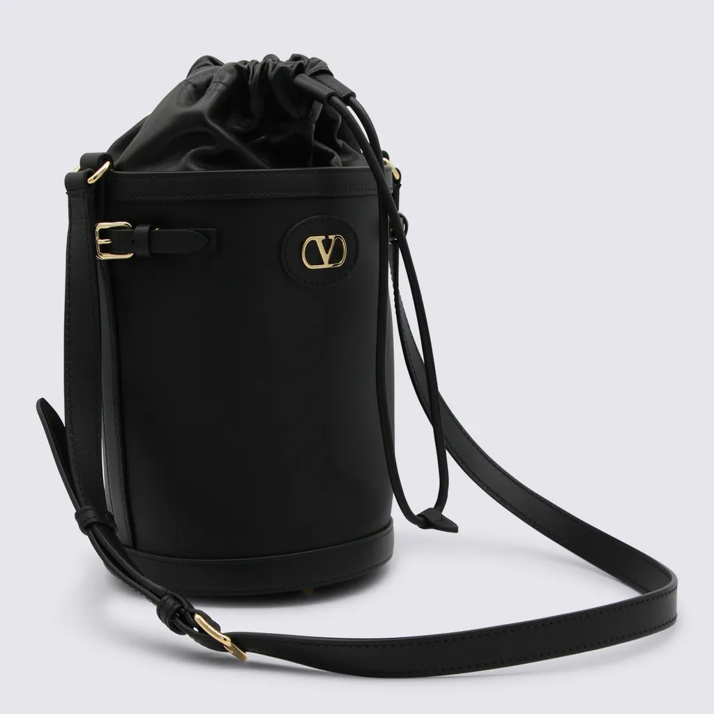 Valentino Antibes Vlogo Signature Drawstring Bucket Bag