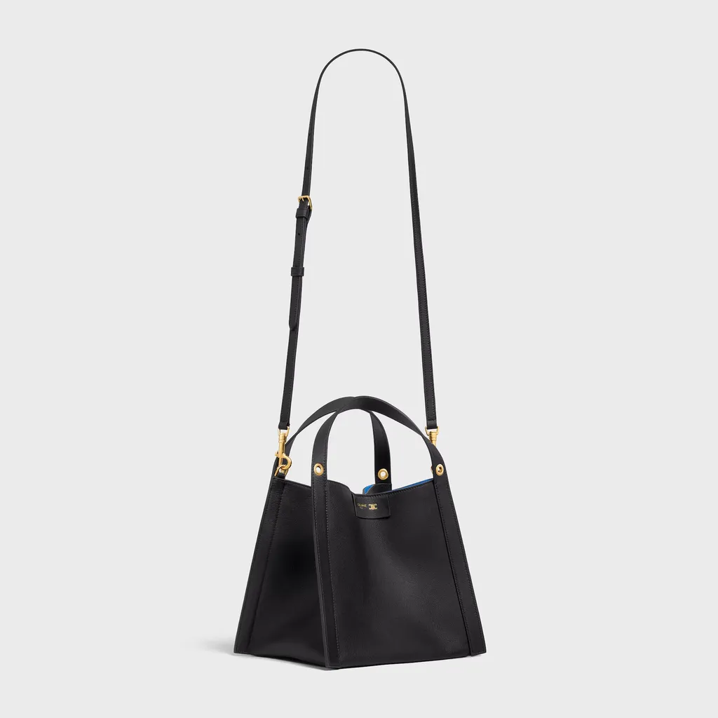 Small Cube Bag In Supple Calfskin